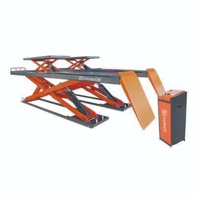 4000kg Lifting Equipment Low Profile Double Wheel Alignment Scissor Car Hoist