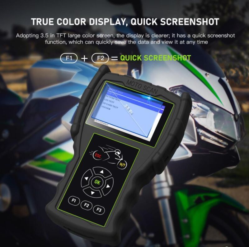 Jdiag M100 PRO Motorcycle Scanner Diagnostic Tool Diagnostic Scanner for Motorcycle Professional Inspection Standard Version