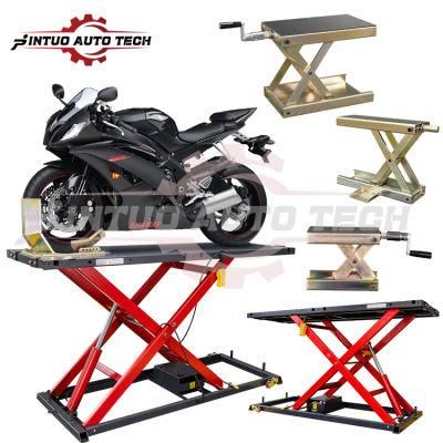 High Reputation Brand and Economic Motorcycle Scissors Lift for Tire Repairing