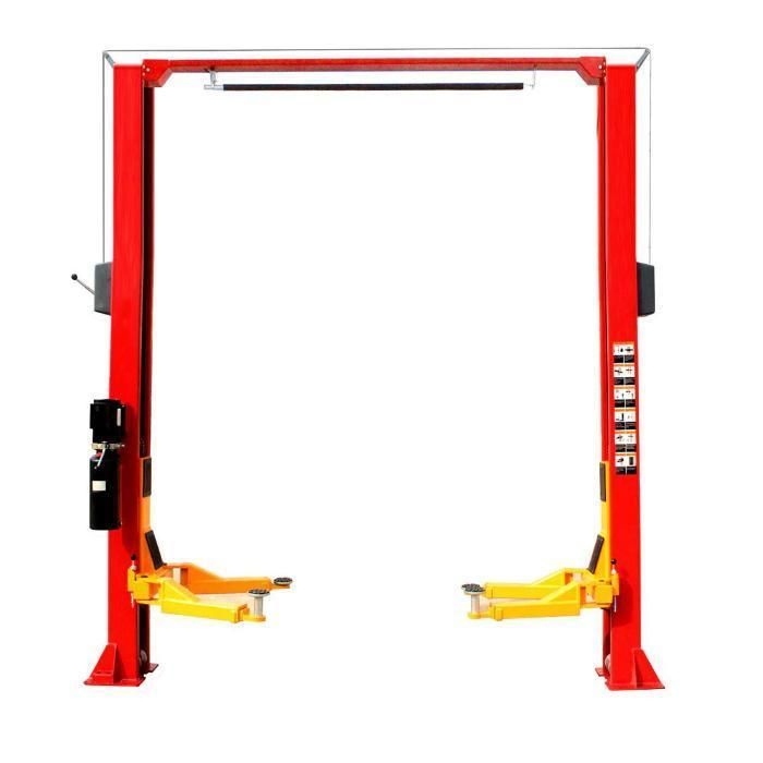 Hot Sale Manual Release 4 Ton Two Post Gantry Car Lift