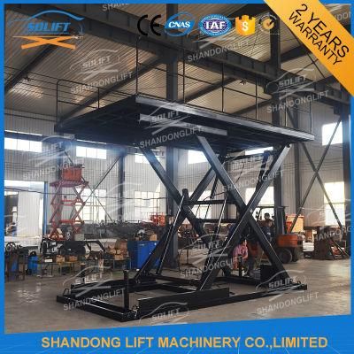 Hydraulic Electric Scissor Type Garage Car Elevator