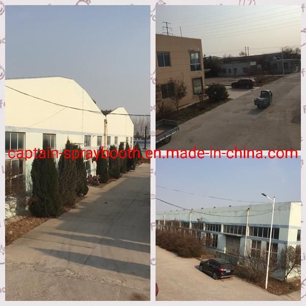 High Efficiency Metal Sheet Painting Coating Line Combination Spray Booth and Prep Station Bay Standby Paint Booth