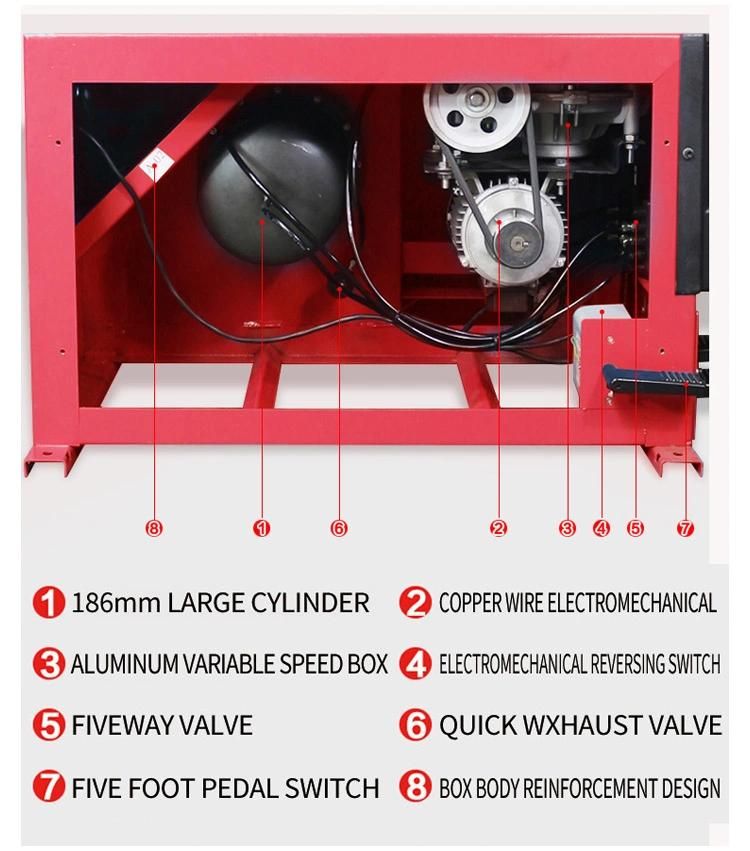 Ozm-Tc560 High Quality Semi-Automatic Tyre Changer