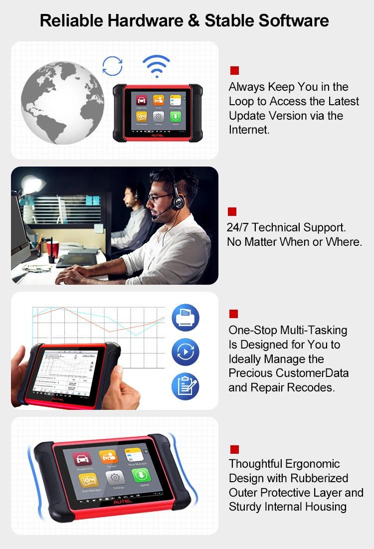 Autel Ms906s PRO Used Diagnostic Tools Maxisys 906 Bt Auto Engine Diagnostic Tools Analyzer