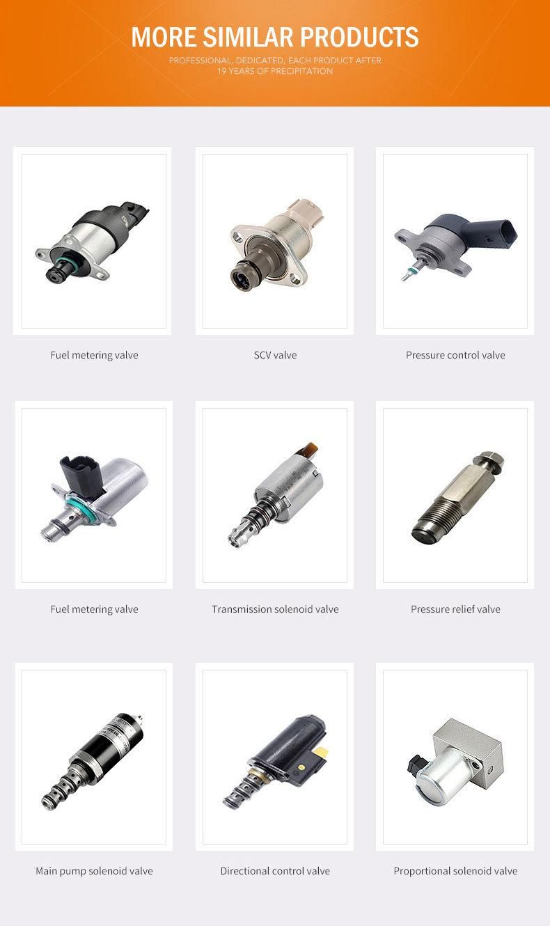 Diesel Injectors Common Rail High Pressure Fuel Pump Regulator Metering Solenoid Suction Control Scv Valve Unit Assy