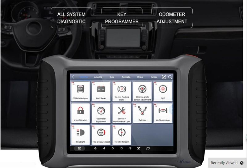 Xtool A80 Full System Car Diagnostic Tool Car Obdii Car Repair Tool Vehicle Programming/Odometer Adjustment