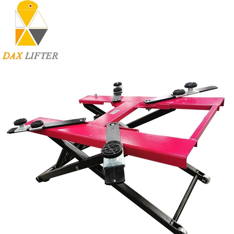 1250mm Lifting Height 2700kg Capacity Movable Scissor Car Jack