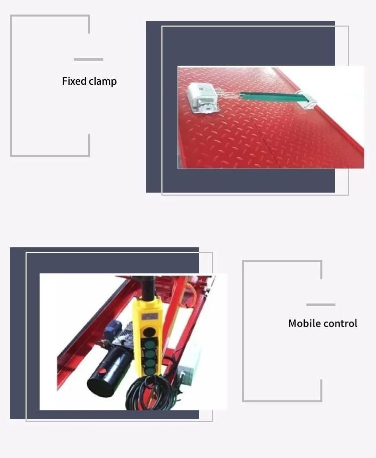 CE Automatic Garage Equipment Scissor Motorcycle Lift Direct Factory Price