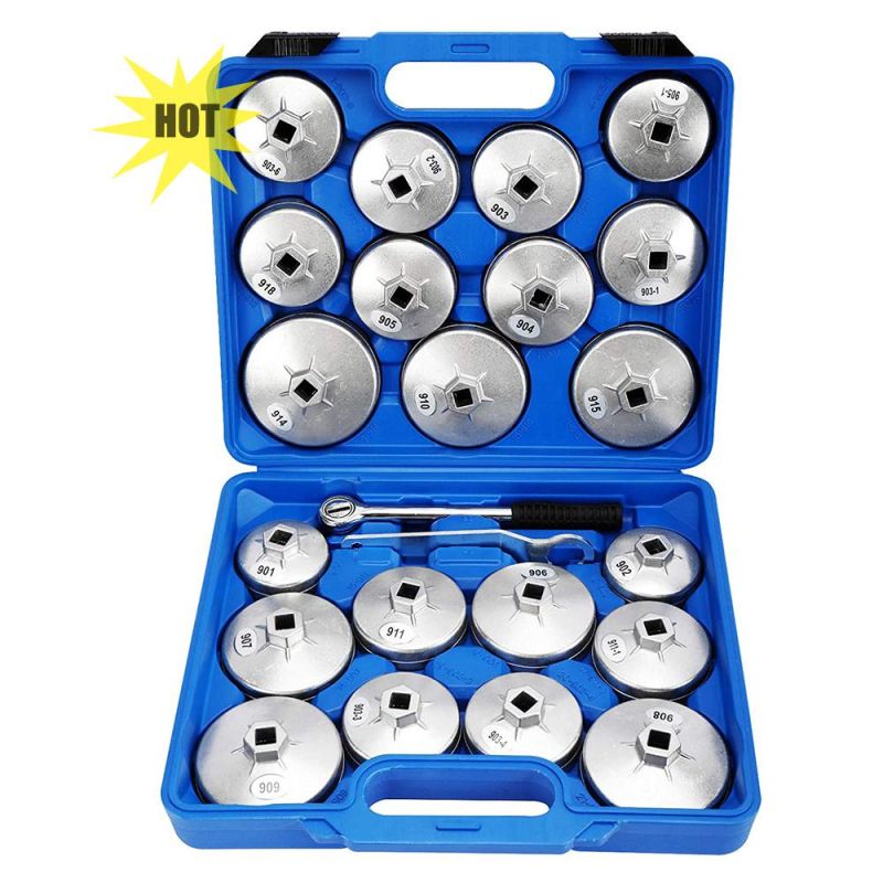 Viktec Universal Oil Change Filter Cap Wrench Cup Socket Tool Set for BMW, VW, Honda, Audi, Ford, Toyota, Nissan