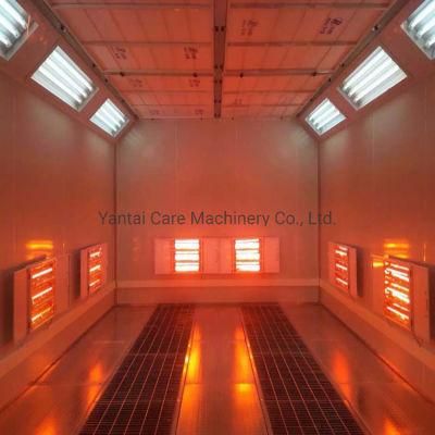 Ce Approval Down Draft Electric Heating Spray Booth for Painting Cars