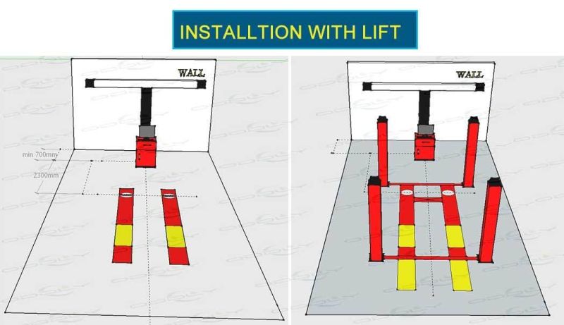 3D Wheel Alignment for Tire Workshop