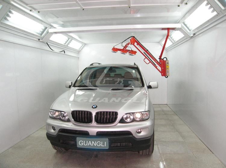 China Guangli Factory Rear Exhaust Movable Infrared Light Car Spray Paint Booth (GL1-CE)