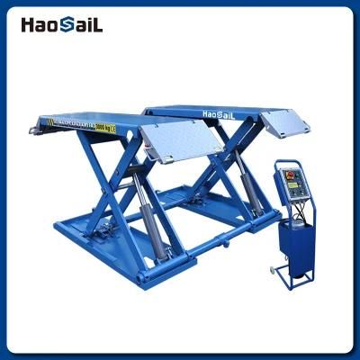 9000lbs Small Scissor Car Lift for Sale