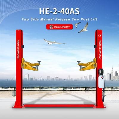 Equipment Vehicles Clear Floor Hoist Hydraulic Auto Two Post Car Lift