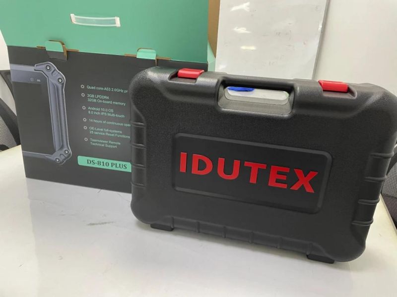 Idutex Ds810 Plus OBD2 Diagnostic Scanner Automotive OBD Auto Diagnostic Tool Box Profession Car OBD2 Scanner