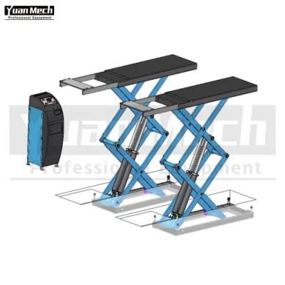 Low Profile Mobile Single Scissor Lift