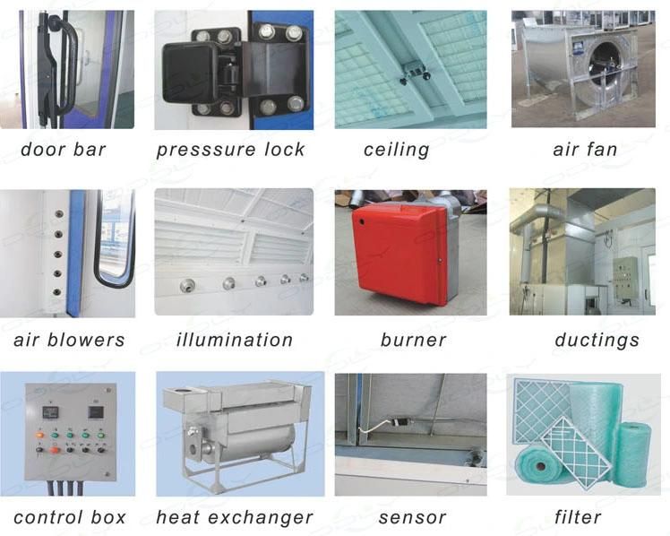 Automotive Paint Heater Car Spray Booth Equipment