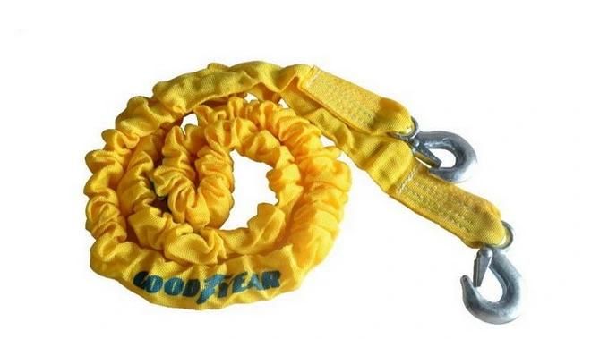 Tow Rope with Hooks Working