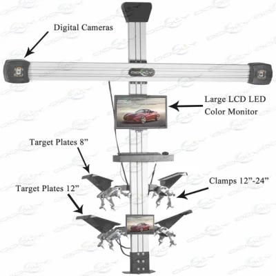 3D Car Wheel Aligner with CE