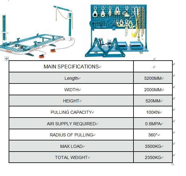 2017 Cheap Price Auto Chassis Straightener