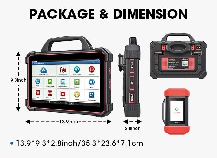 X431 Padvii Battery Replacement for Launch X431 Pad II X431 Pad2 Scanner High-End Durable Automotive Diagnostic