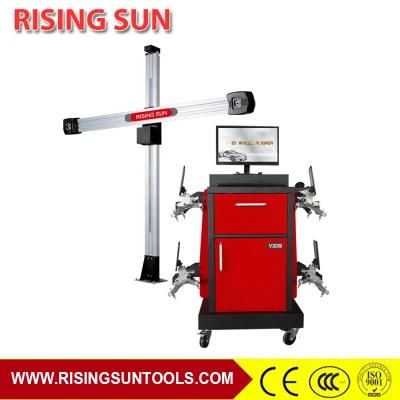 Automatic Tire Repair Machine to Align Wheels