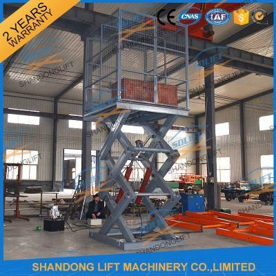 Stationary Hydraulic Scissor Lifting Mechanism for Furniture