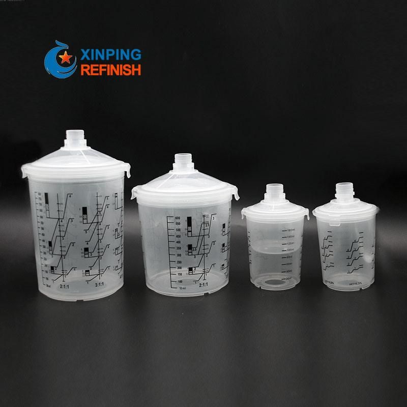 Good Quality 800cc Plastic Paint Mixing Cups for Spray Gun