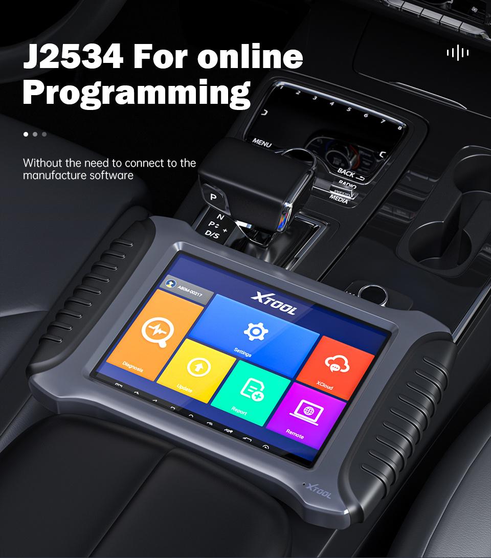 Xtool A80 PRO Master with Kc501 Ks01 OBD2 Car Full Diagnostic Scanner Vci J2534 Programmer ECU Coding Pk 908p Im608 Free Update