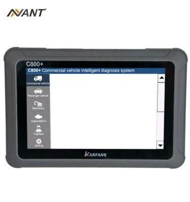 Hot Sales Good Price Original Karfans C800+ Heavy Duty Truck Diagnostic Tool Diesel Auto Vehicle Scanner