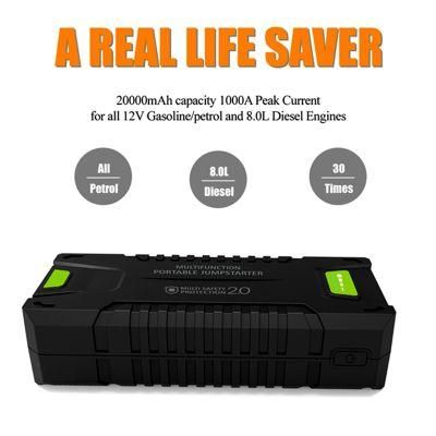 High Power Jump Starter for All Peotral and 8.0L Diesel Car Battery Booster