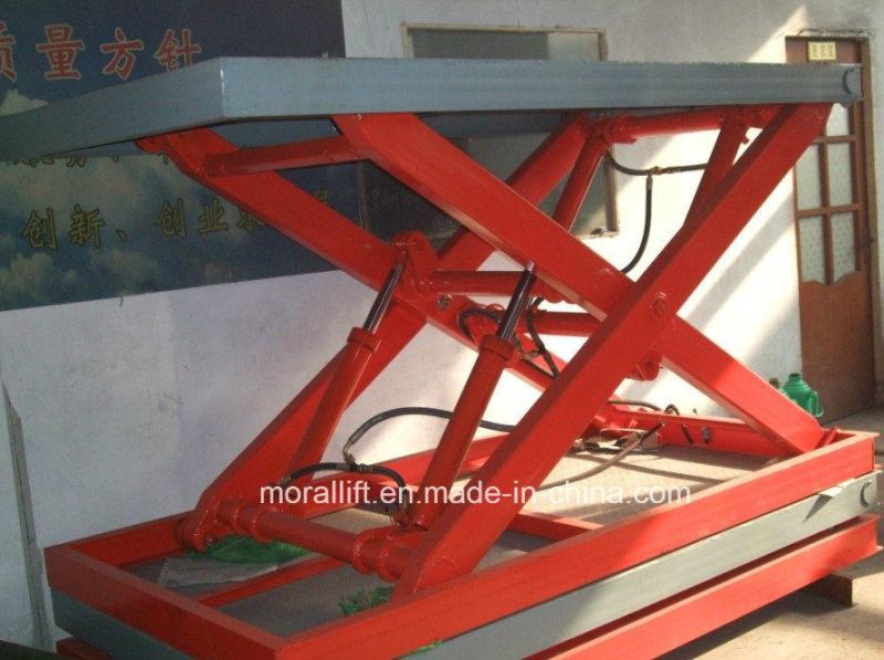 Stationary CE Scissor Car Parking Platform Lift