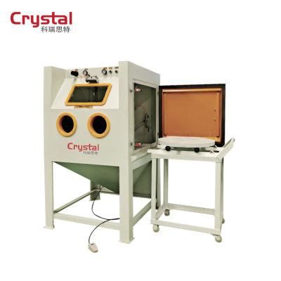 Sandblasting Machine Sbm40 Cart Turntable Bag Filter Sandblast Cabinet Sandblaster Machine