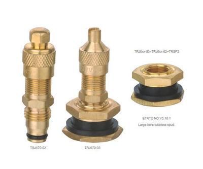 Trj670-03 Brass Tire Valve