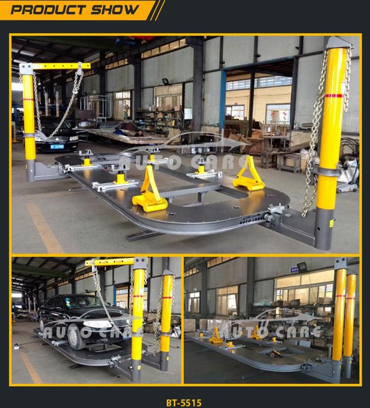 Tilting Car Frame Straitghtening Machine with Wholistic Platform