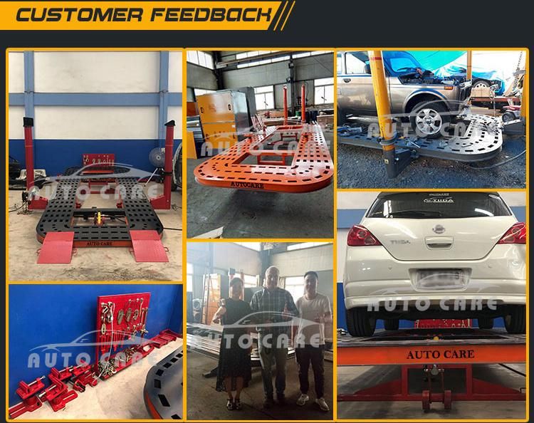 Tilting Car Frame Straitghtening Machine with Wholistic Platform