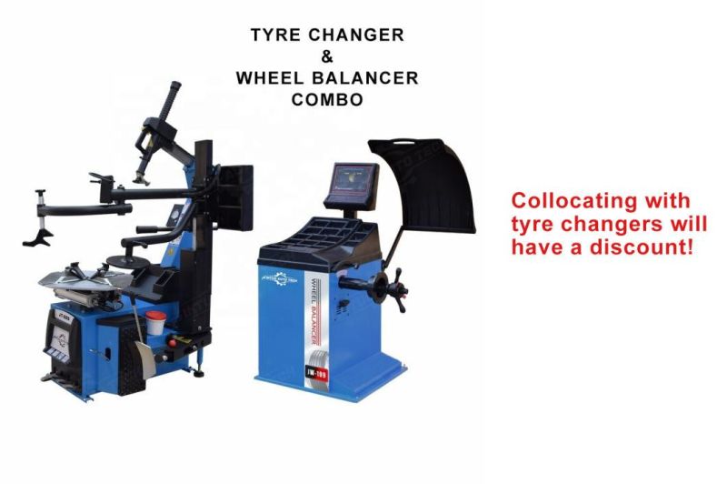 Good Quality Blue Car Wheel Balancing Machine Tire Balabcer for Sale