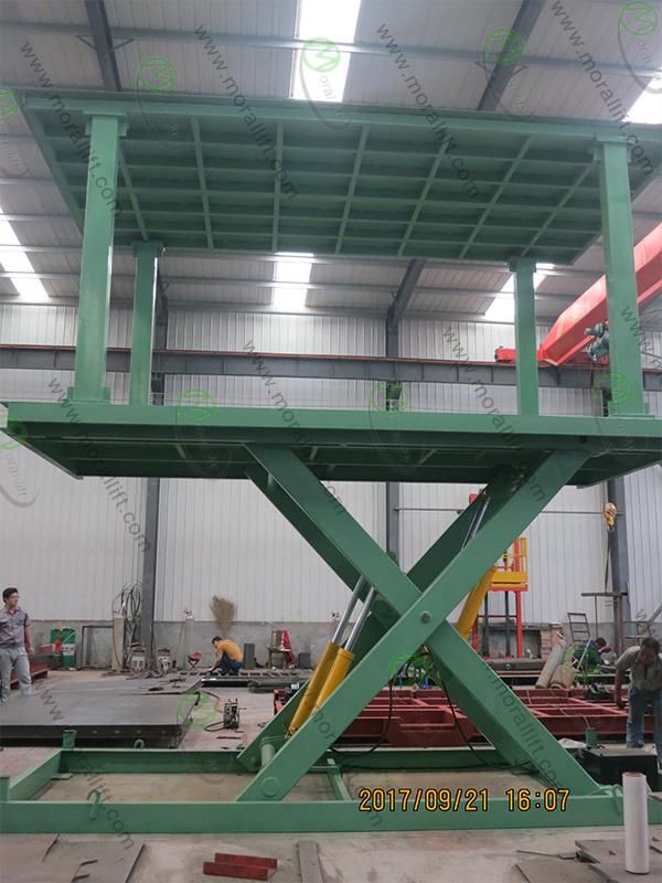 China Hydraulic Vertical Scissor Lift Auto Lift(SJG)