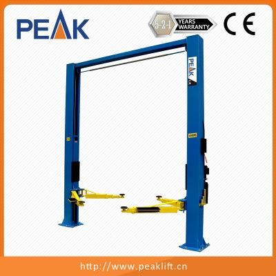 Clean Floor Type 2 Post Hydraulic Garage Equipment for Car Lifting (210C)