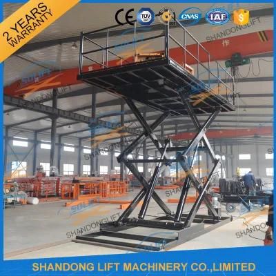 Portable Hydraulic Scissor Car Lift Auto Lift Mobile Portable Hydraulic Car Lift