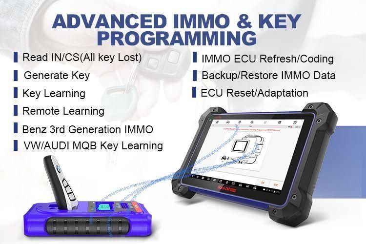 Original Autel Maxicom Im608 608 Car Key All System Diagnostic Tool