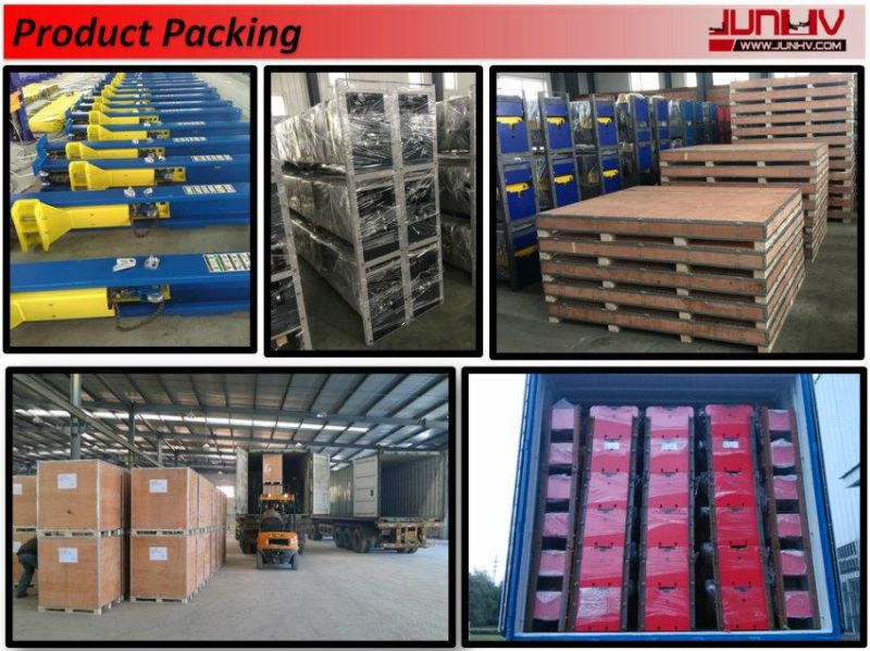 Junhv Duplex Cylinder Two Post Lift Low Ceiling Car Lift