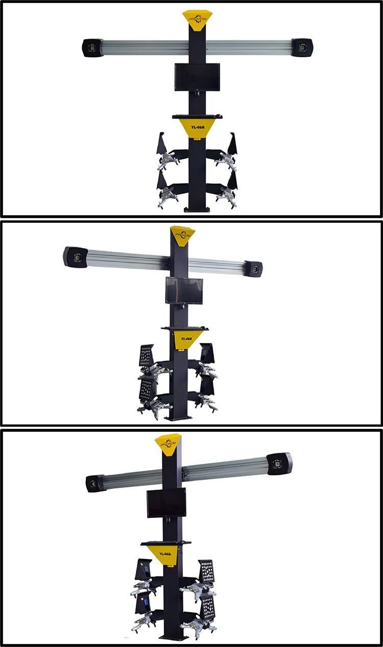 Yl-66b Wheel Aligner Self-Developed Software 3D Four Wheel Alignment