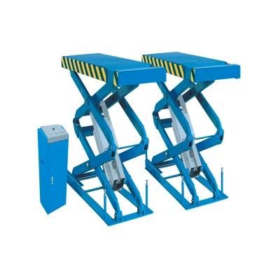 Auto Scissor Lifting Equipment for Car Repair Workshop