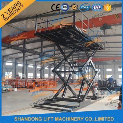 Portable Car Lift Hydraulic Car Scissor Elevator