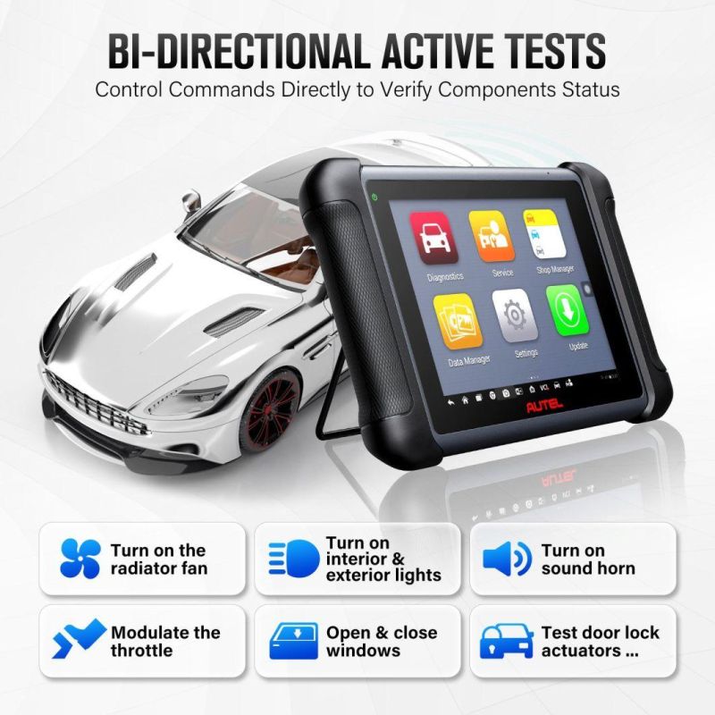 New Release Autel Ms906s wireless Car Universal Diagnostic Machine with OBD1 Connectors