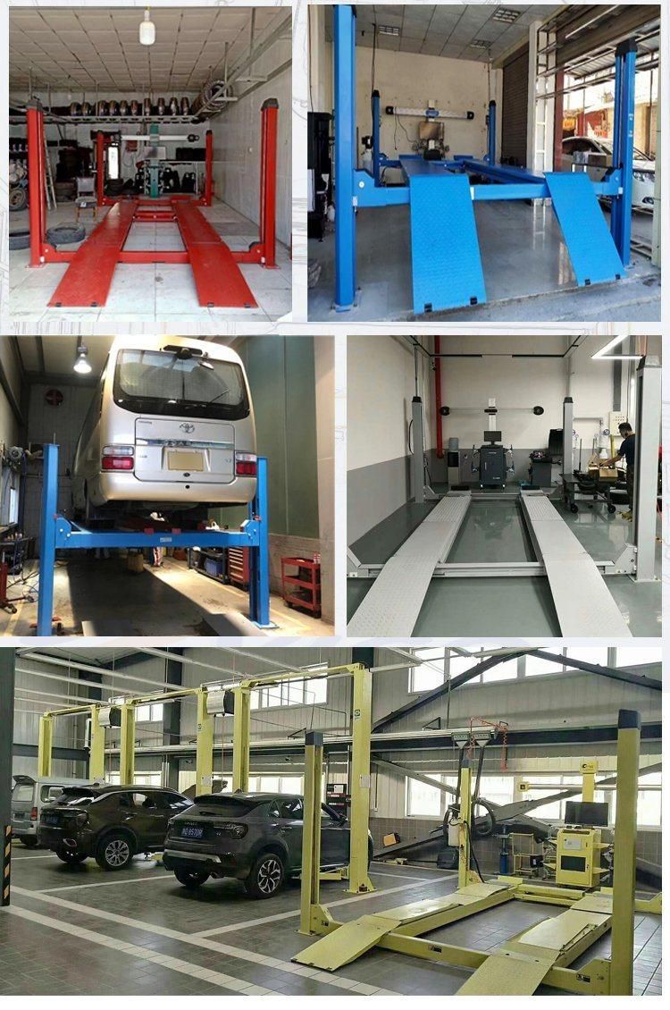 Vico 4 Column Hoist Wheel Alignment Lift Garage Equipment