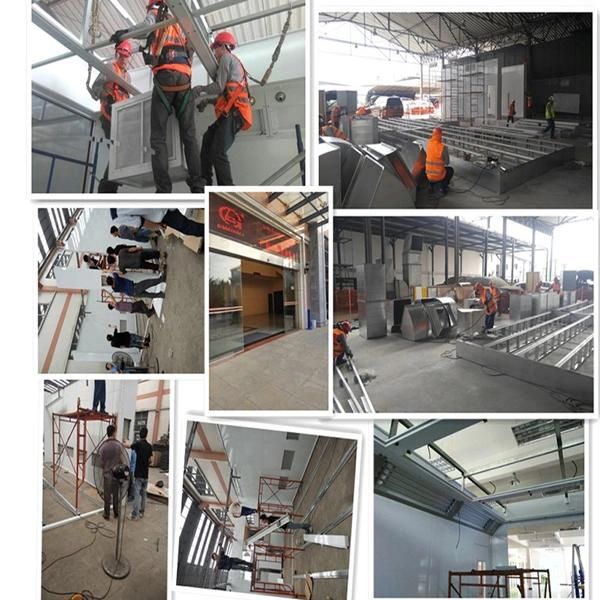 China Automotive Paints Spray Booth Car Painting Room