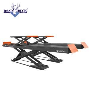 Factory Ultrathin Double Level Scissor Lift for Four Wheel Wheel Alignment for Work Shop