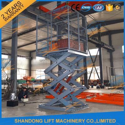 Hydraulic Portable Scissor Cargo Floor Lift